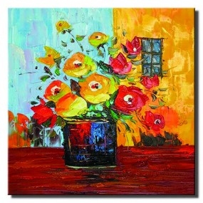 Tranh in Canvas sơn dầu